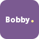 Bobby One page creativ theme